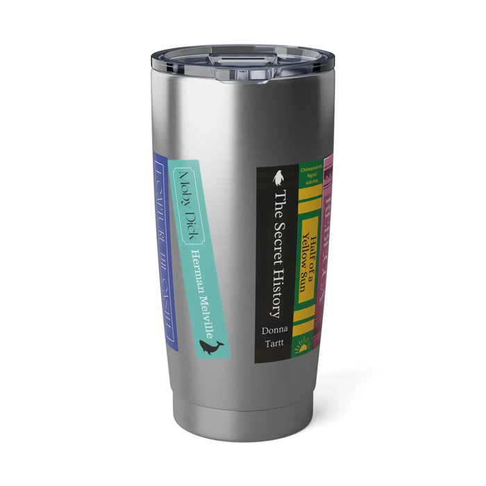 20th Century Classics Bookshelf Tumbler Printify
