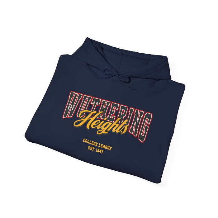 Emily Bronte Wuthering Heights Hoodie | Unisex Varsity Hoodie | Gothic Romance | Dark Academia Clothing | Valentines Gifts | Gifts for Her Printify