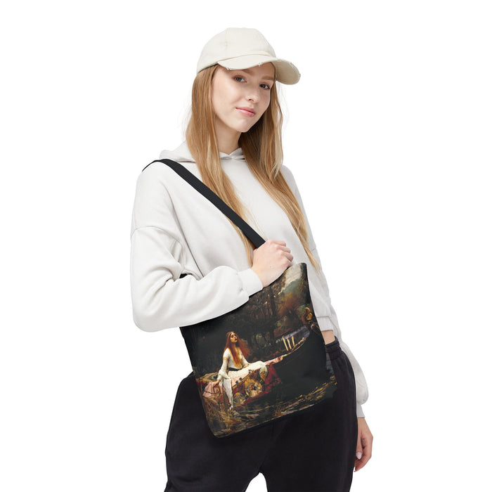 Lady of Shalott Art Tote — Pre-Raphaelite Painting Tote Bag Printify