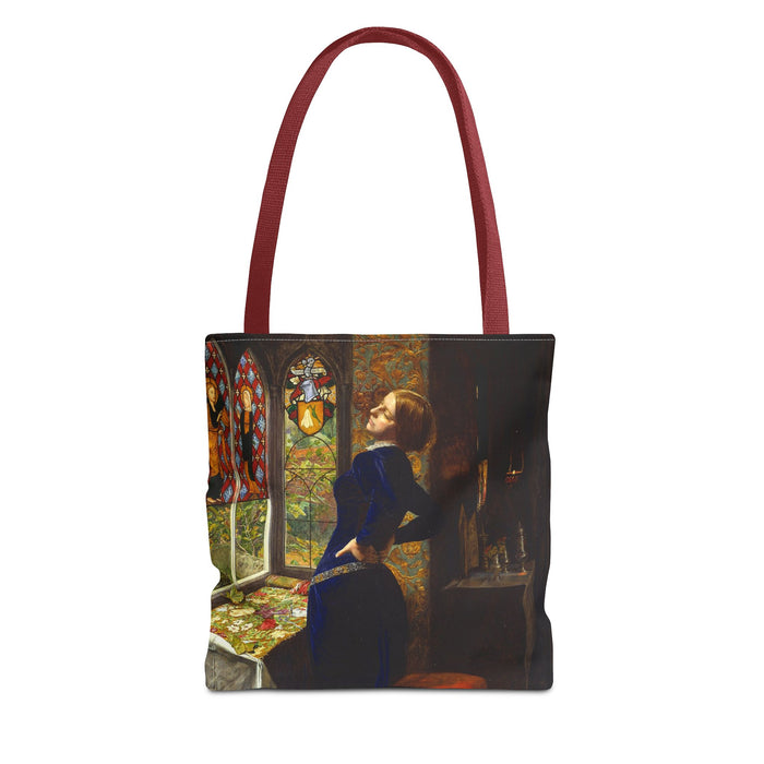 John Everett Millais's Mariana (1851) All-Over Print Tote Bag Printify