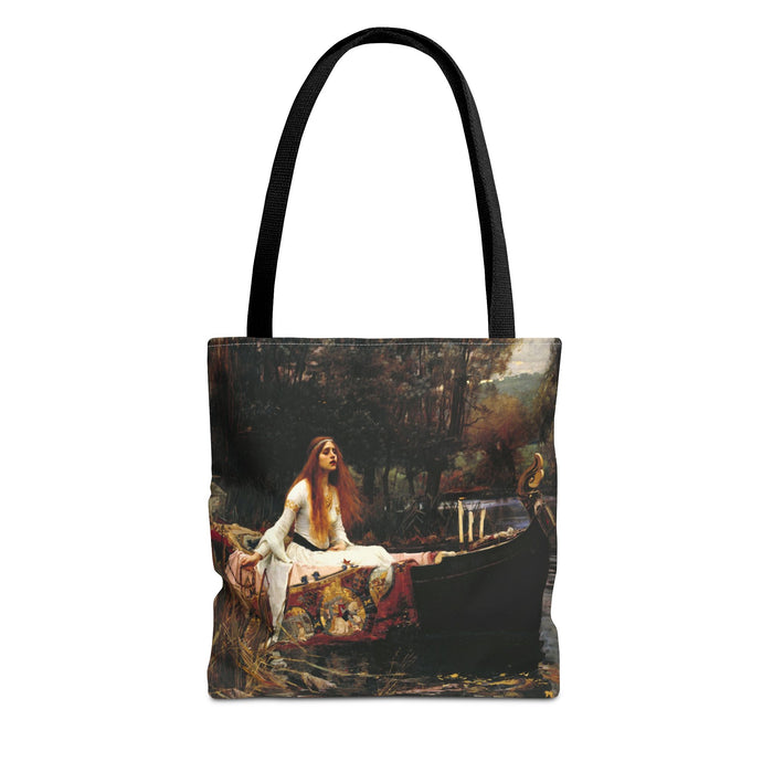 Lady of Shalott Art Tote — Pre-Raphaelite Painting Tote Bag Printify