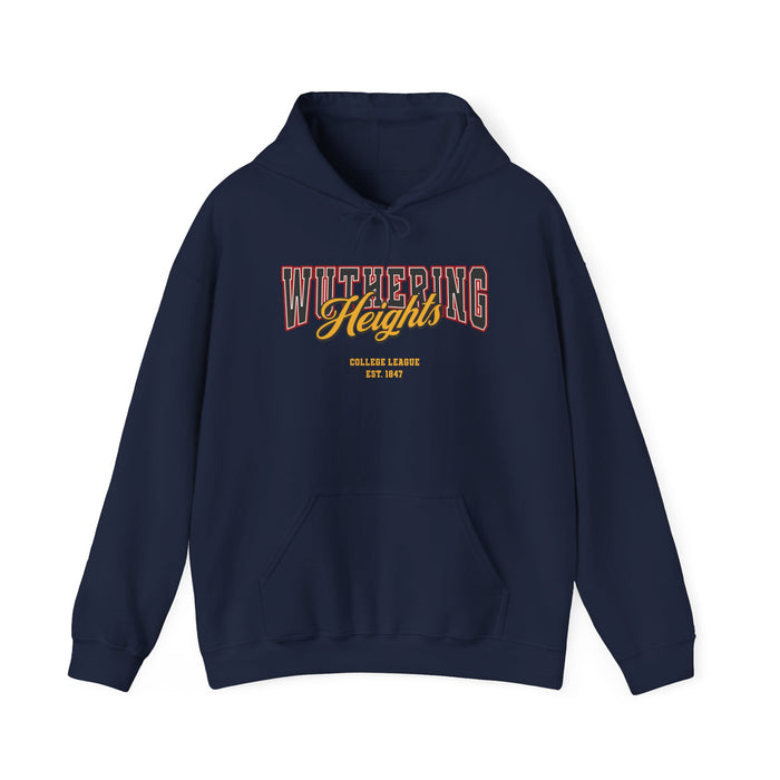 Emily Bronte Wuthering Heights Hoodie | Unisex Varsity Hoodie | Gothic Romance | Dark Academia Clothing | Valentines Gifts | Gifts for Her Printify