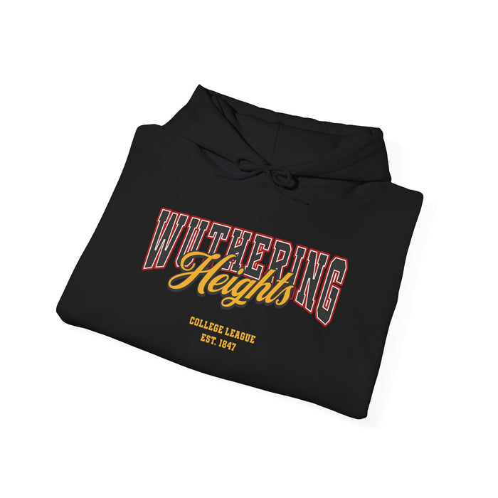 Emily Bronte Wuthering Heights Hoodie | Unisex Varsity Hoodie | Gothic Romance | Dark Academia Clothing | Valentines Gifts | Gifts for Her Printify