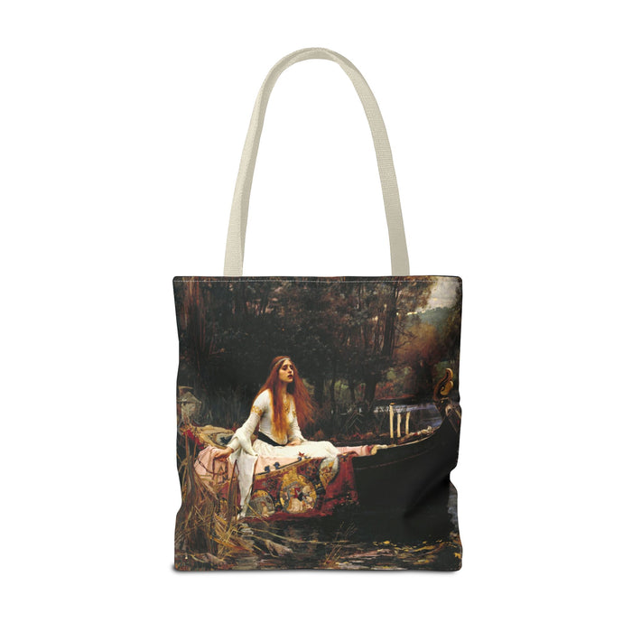 Lady of Shalott Art Tote — Pre-Raphaelite Painting Tote Bag Printify
