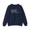 Read Books. Walk Dogs. Fight Fascists. Sweatshirt Printify