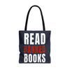 Read Banned Books Black Tote Bag Printify
