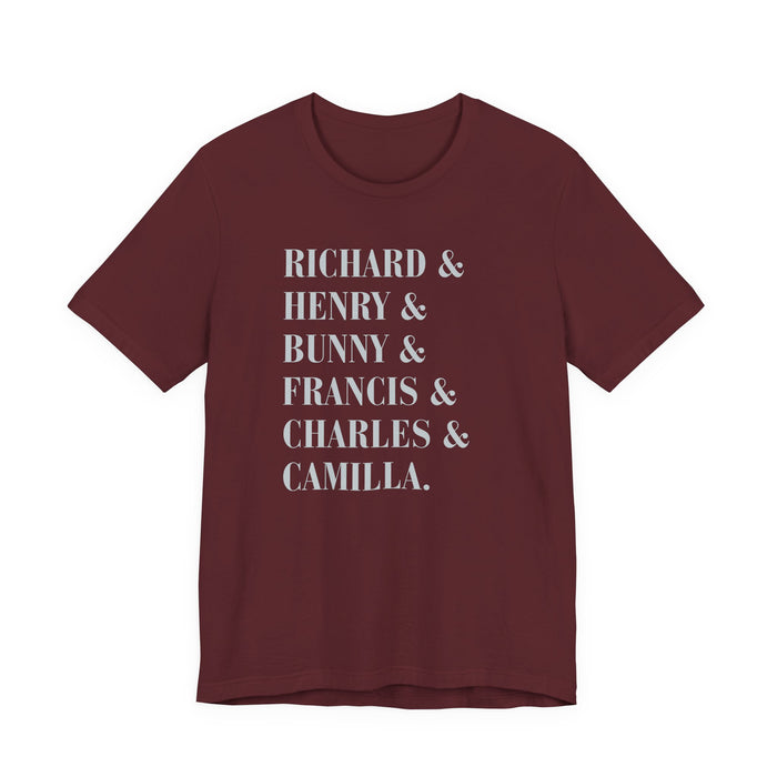 The Secret History character t-shirt | dark academia tee | literary merch Printify