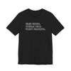 Read Books. Cuddle Cats. Fight Fascists. T-Shirt Printify