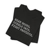 Read Books. Cuddle Cats. Fight Fascists. T-Shirt Printify
