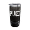 Plot Twist Ringneck Tumbler, 20oz Printify