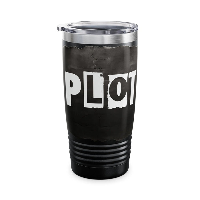 Plot Twist Ringneck Tumbler, 20oz Printify