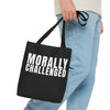 MORALLY CHALLENGED Tote Bag The Untamed Chapter Store