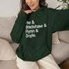 MW Craven Official Merchandise Poe & Bradshaw & Flynn & Doyle Hoodie Printify