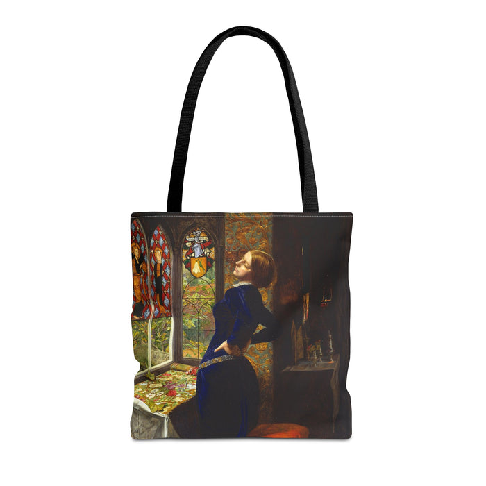 John Everett Millais's Mariana (1851) All-Over Print Tote Bag Printify