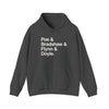 MW Craven Official Merchandise Poe & Bradshaw & Flynn & Doyle Hoodie Printify