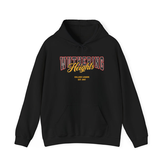 Emily Bronte Wuthering Heights Hoodie | Unisex Varsity Hoodie | Gothic Romance | Dark Academia Clothing | Valentines Gifts | Gifts for Her Printify