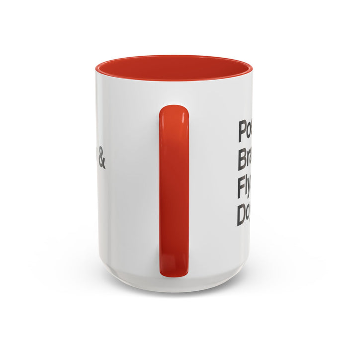 Coffee Mug — Minimalist Names Design (Poe & Bradshaw & Flynn & Doyle) Printify