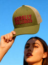 MORALLY CHALLENGED Retro Trucker Cap The Untamed Chapter Store