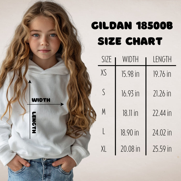 Reading Is My Favorite Sport Youth Heavy Blend Hoodie