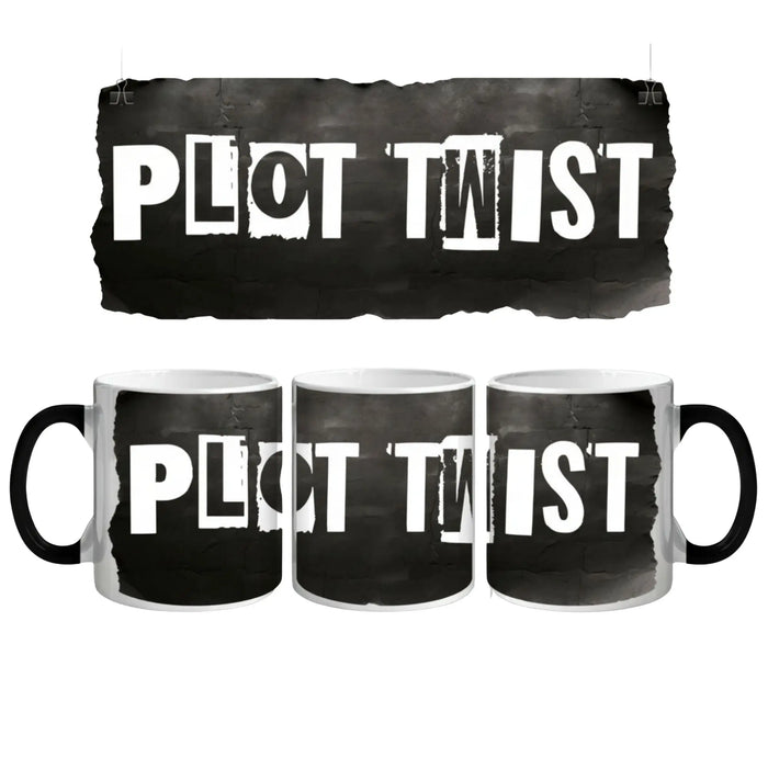 PLOT TWIST Color Morphing Mug Printify