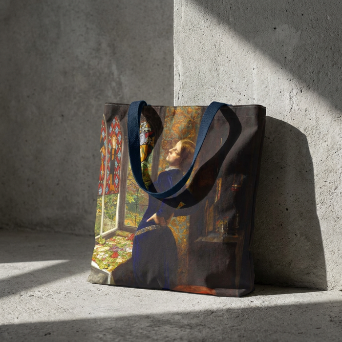 John Everett Millais's Mariana (1851) All-Over Print Tote Bag The Untamed Chapter Store