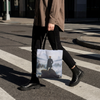 Wanderer Above the Sea Mist Tote Bag – Classic Dark Academia Art Tote Printify