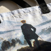 Wanderer Above the Sea Mist Tote Bag – Classic Dark Academia Art Tote Printify