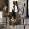 Lady of Shalott Art Tote — Pre-Raphaelite Painting Tote Bag Printify