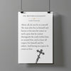 The Brothers Karamazov Quote Print | Fyodor Dostoevsky Wall Art | Literary Poster | Book Lover Gift | Home Decor