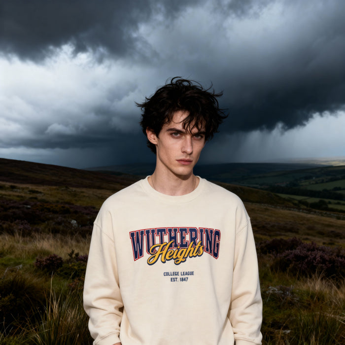 Wuthering Heights Varsity Sweatshirt Printify