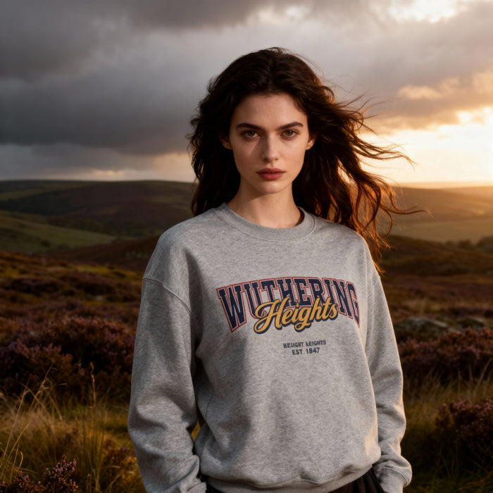 Wuthering Heights Varsity Sweatshirt Printify
