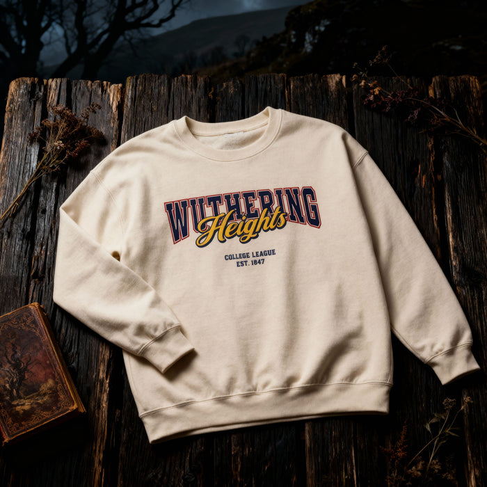 Wuthering Heights Varsity Sweatshirt Printify