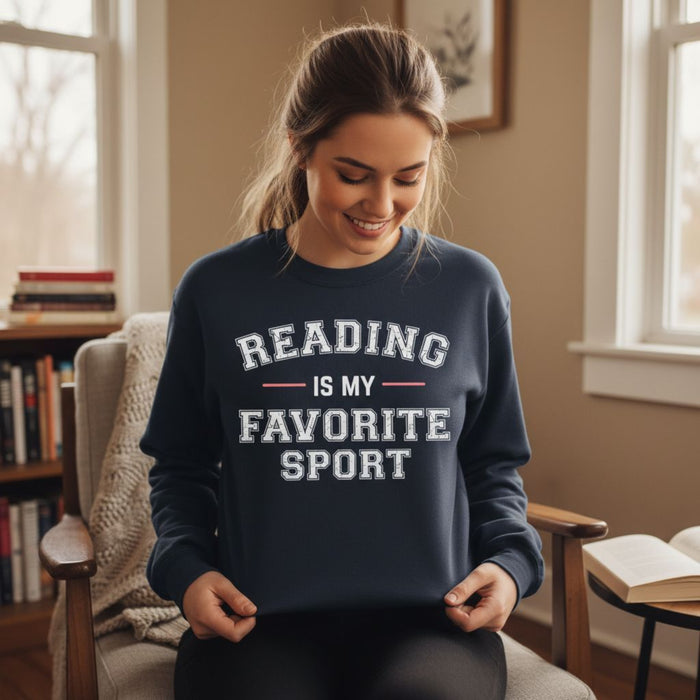 Reading is my Favorite Sport Sweatshirt