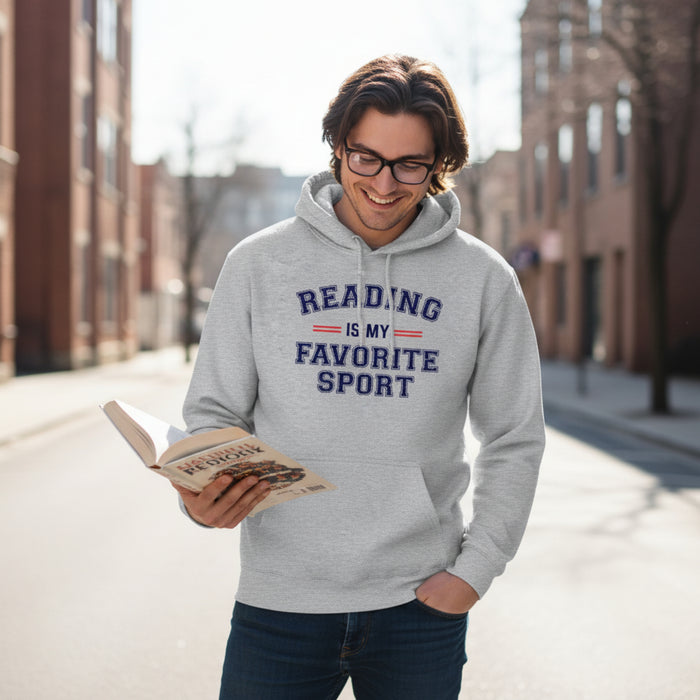 Reading is my Favorite Sport Varsity Hoodie