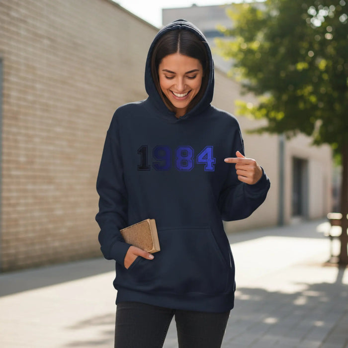 1984 Dystopian Hoodie The Untamed Chapter Store