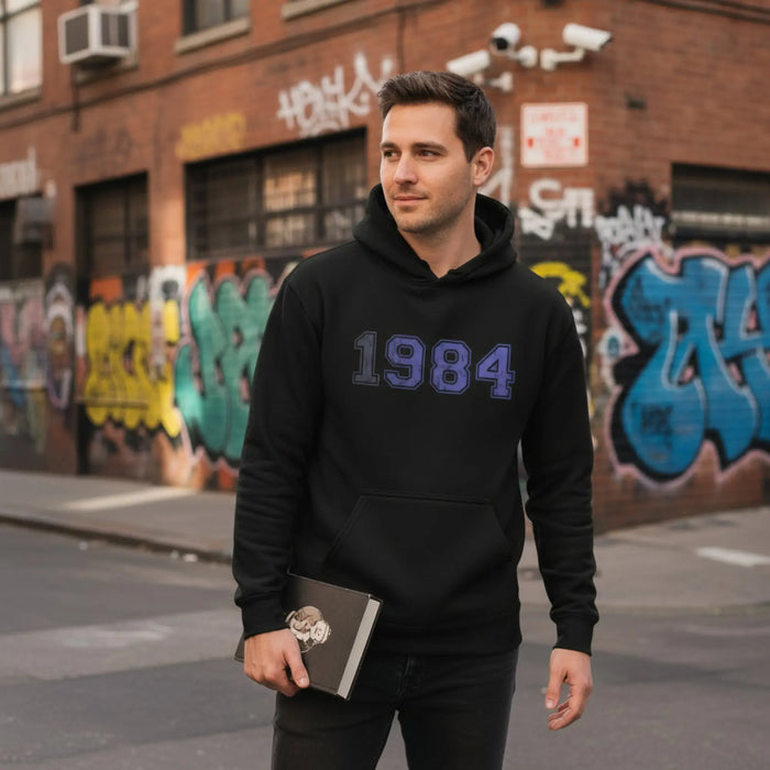 1984 Dystopian Hoodie The Untamed Chapter Store