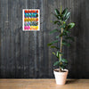Vibrant BOOKS Typography Poster | Reader Gift | Book Lover Gift | Book Nook Wall Art | Bookish Gifts