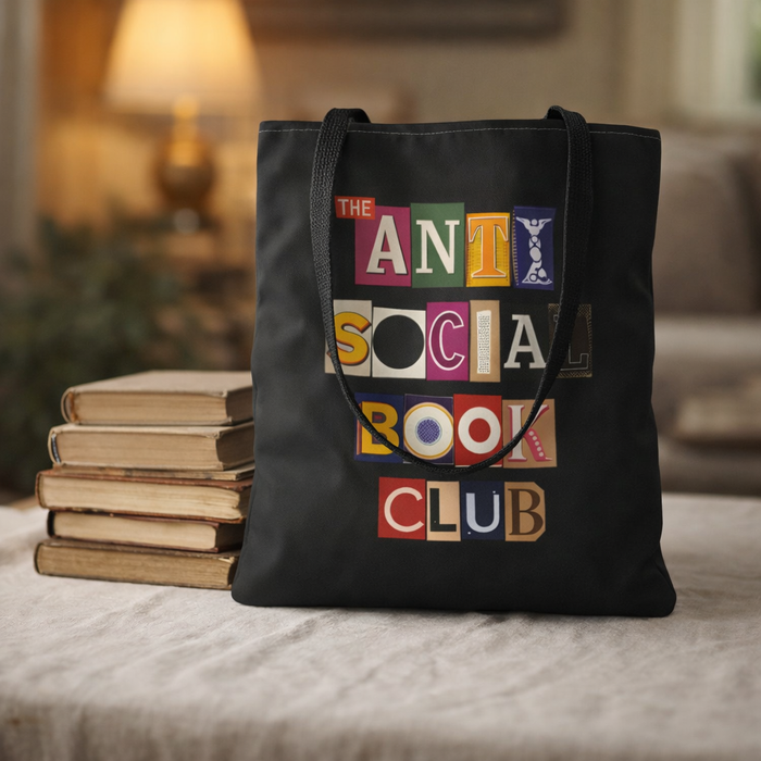 Anti Social Book Club Tote Bag The Untamed Chapter Store
